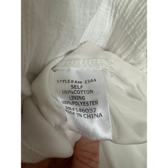 Aeom‎ Maxi Dress white size Small - Picture 6 of 6